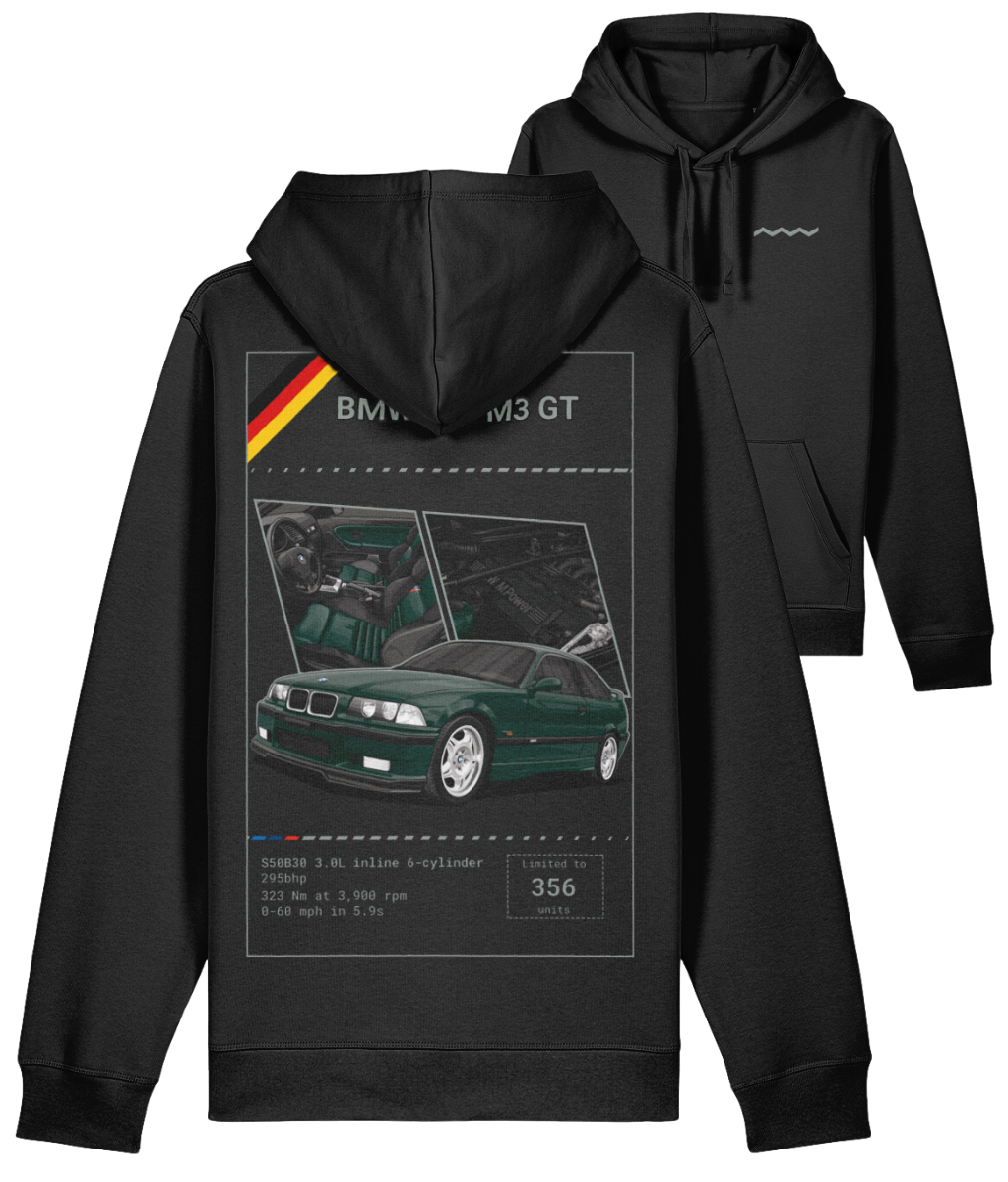 BMW online E36 M3 Blakkout Hoodie