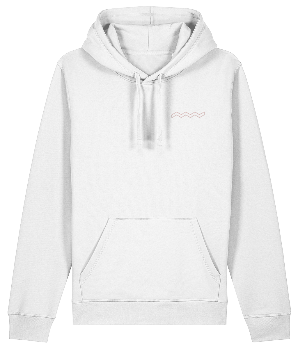 Don't Think, Just Drive Hoodie - White