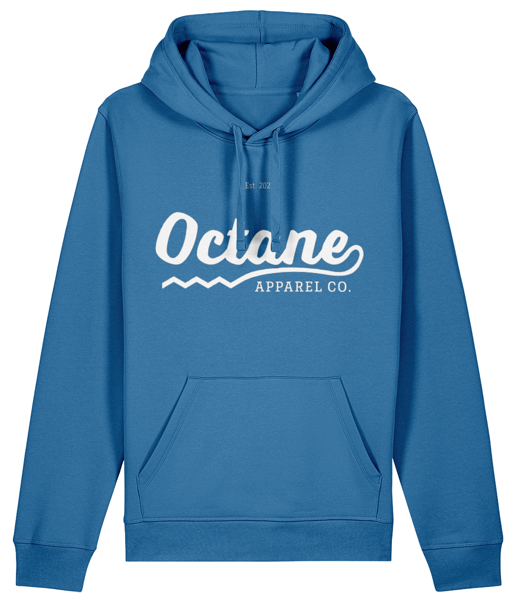 Octane Logo & Slogan Hoodie - Blue