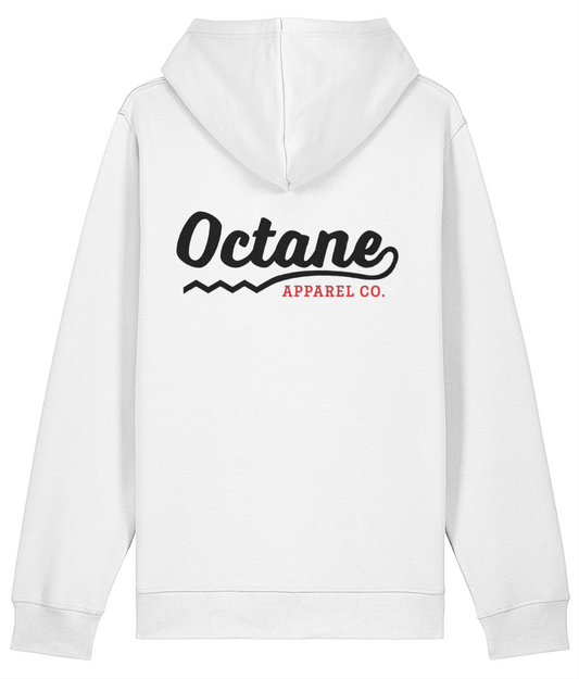 Octane Apparel Classic Logo Hoodie - White