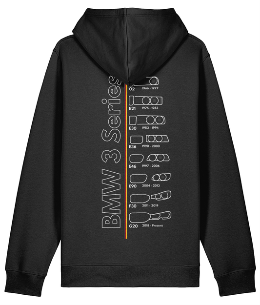 BMW 3 Series Grille Evolution Hoodie - Black