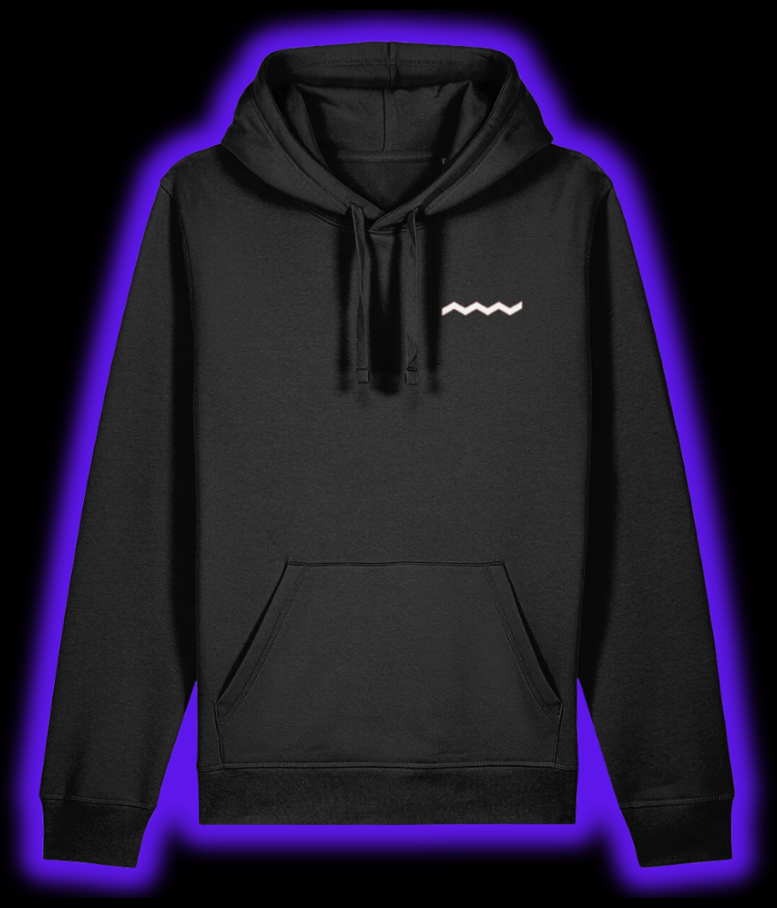 Don't Think, Just Drive Hoodie - Black