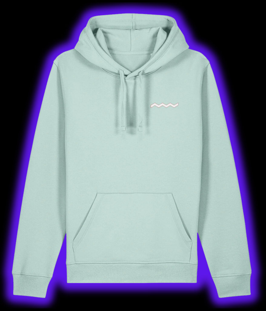 Don't Think, Just Drive Hoodie - Teal Green