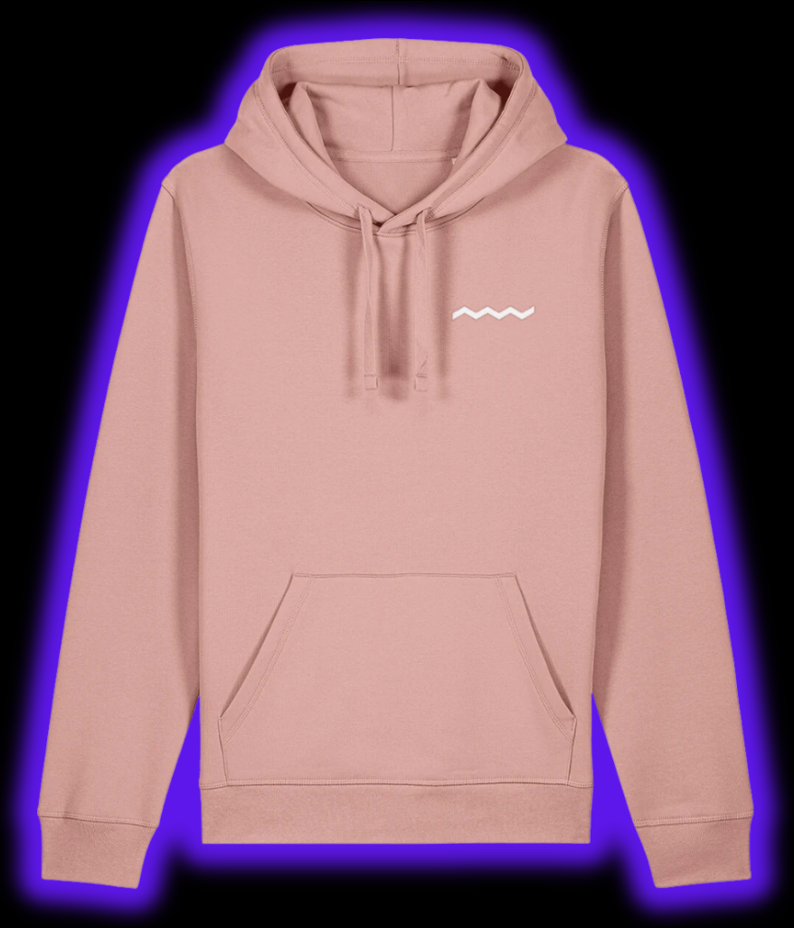 Don't Think, Just Drive Hoodie - Crayon Pink