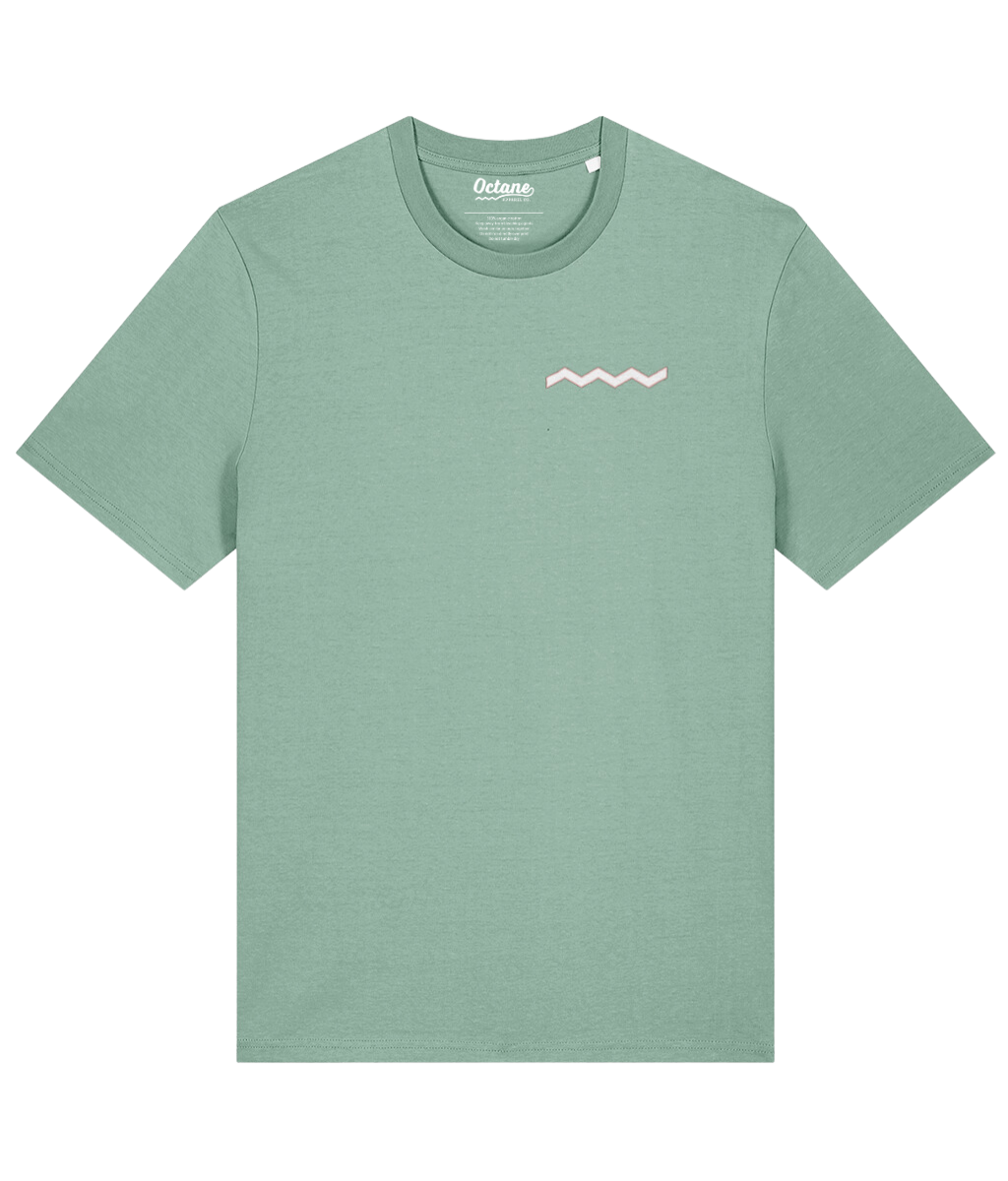 Don't Think, Just Drive Tee - Aloe Green