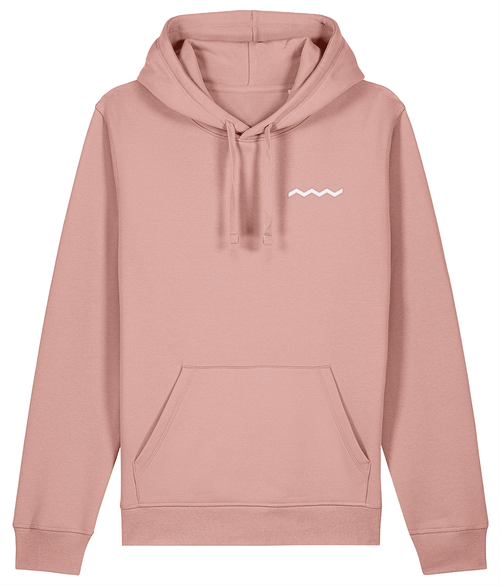 Don't Think, Just Drive Hoodie - Crayon Pink