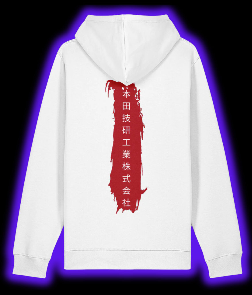 Honda Civic Type R EK9 Hoodie - White