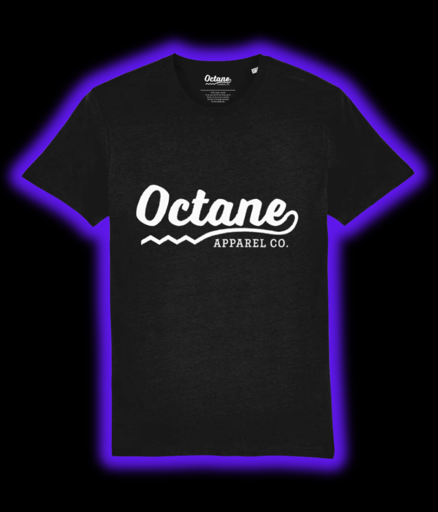 Octane Apparel Classic Logo Tee - Black