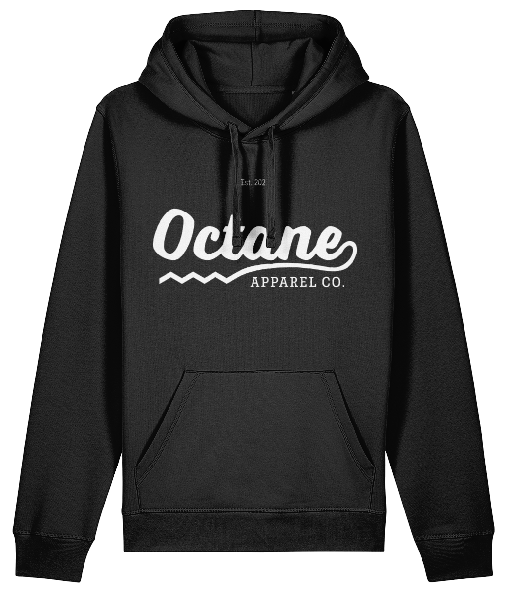 Octane Logo & Slogan Hoodie - Black