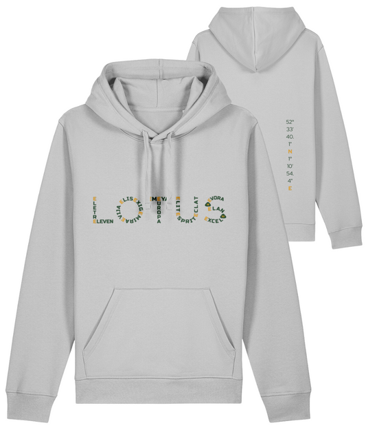 Lotus Hoodie - Light Grey