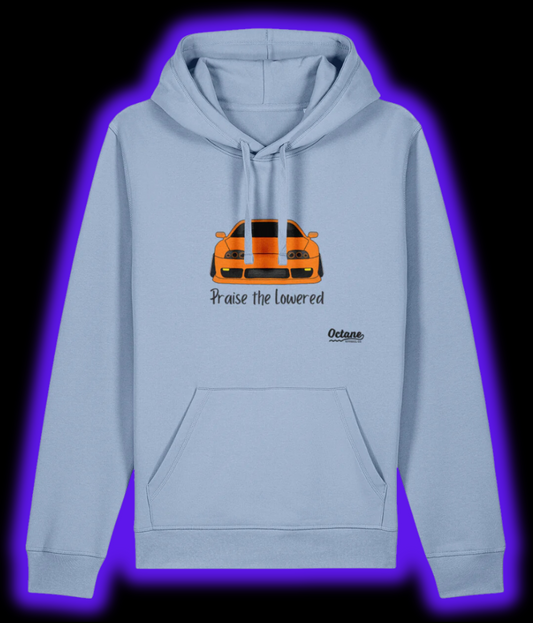 'Praise the Lowered' Hoodie - Powder Blue