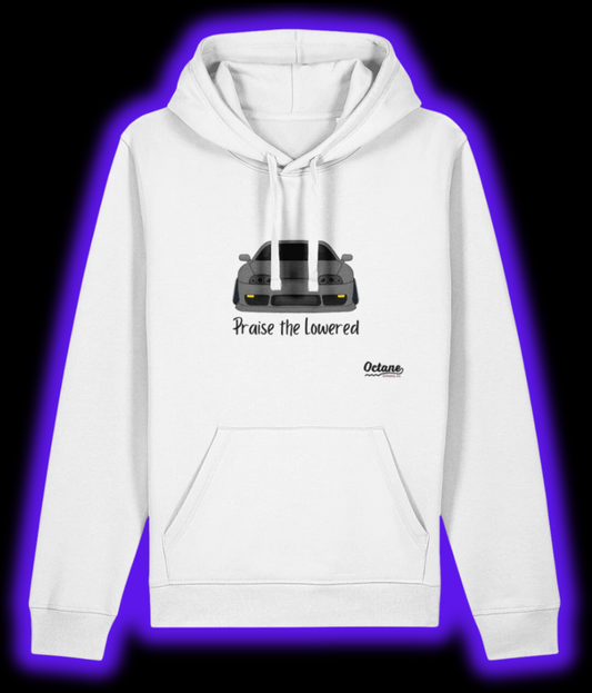 'Praise The Lowered' Hoodie - White