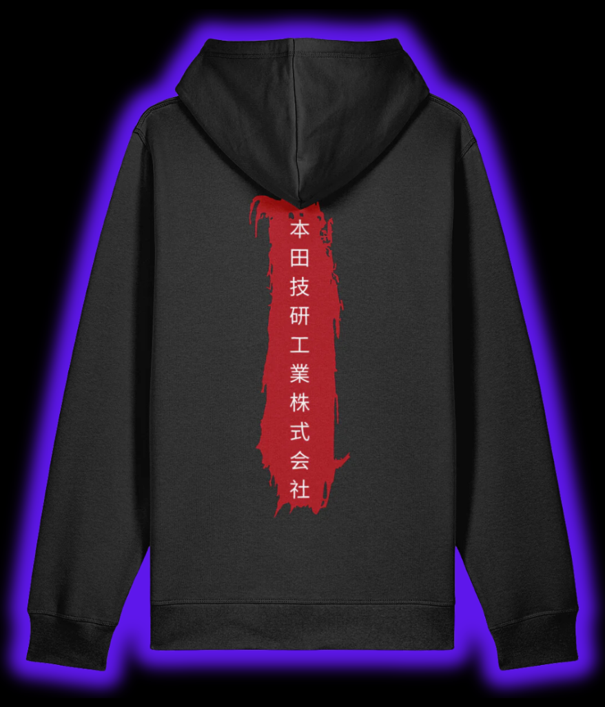 Honda Civic Type R EK9 Hoodie - Black